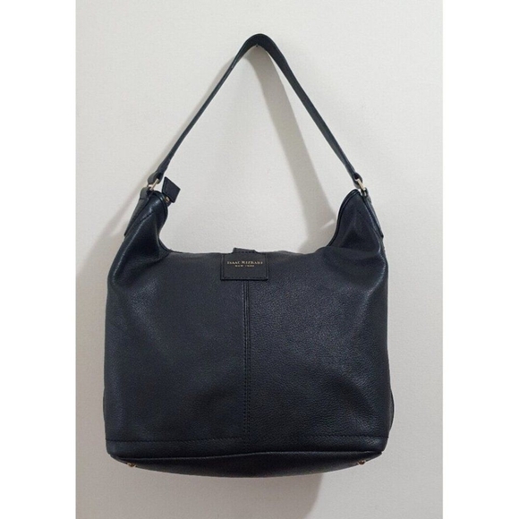 ISAAC MIZRAHI LEATHER HOBO BAG - Picture 5 of 16